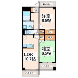 モンルポの物件間取画像